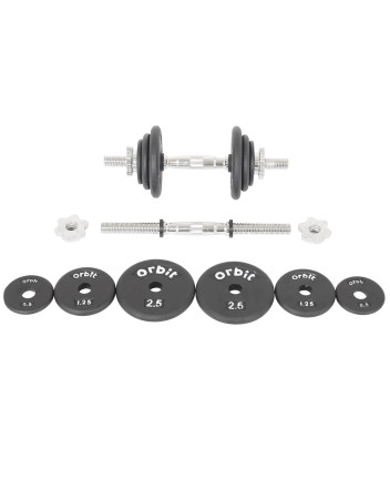 21kg Dumbbell Spin-Lock Set