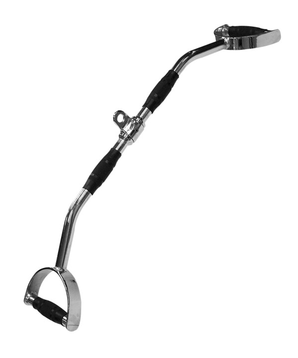 Pro Style Lat Bar with D Handles - 1