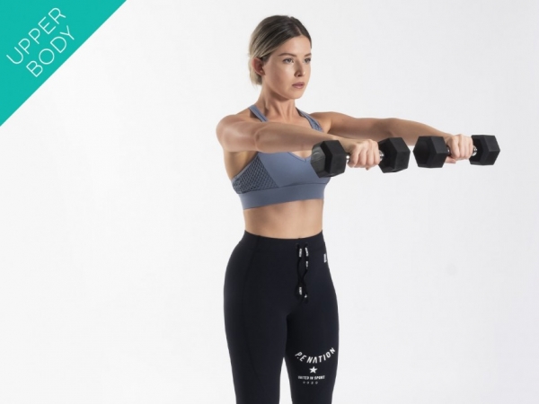 Upper Body Workout Routine Using Only Dumbbells 